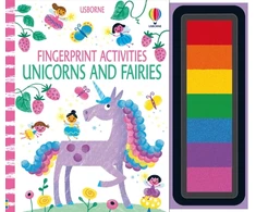 KNYGA Watt Fiona Fingerprint Activities Unicorns and Fairies