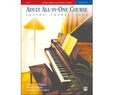 KNYGA Willard A Palmer Alfred's Basic Adult All In One Course 2