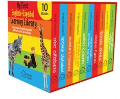KNYGA Wonder House Books My First English-Spanish Learning Library: Mi Primea English - Espanol Biblioteca de Aprendizaje