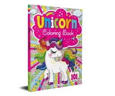 KNYGA Wonder House Books Unicorn Colouring Book: 101 Artworks