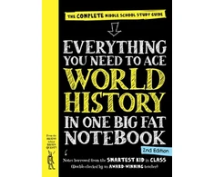 KNYGA Workman Publishing Everything You Need to Ace World History in One Big Fat Notebook, 2nd Edition