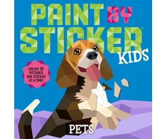 KNYGA Workman Publishing Paint by Sticker Kids: Pets, Create 10 Pictures One Sticker at a Time!
