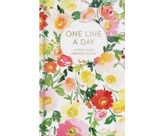 KNYGA Yao Cheng Floral One Line a Day: A Five-Year Memory Book