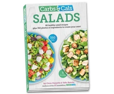 KNYGA Yello Balolia Chris Cheyette Cheyette, Chris; Balolia, Yello Carbs &amp; Cals Salads: 80 Healthy Salad Recipes &amp; 350 Photos of Ingredients to Create Your Own!