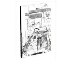 KNYGA Yve Slater Malcolm and the Mechanics Sketchbook
