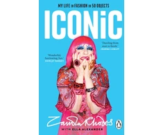 KNYGA Zandra Rhodes Iconic, My Life in Fashion in 50 Objects