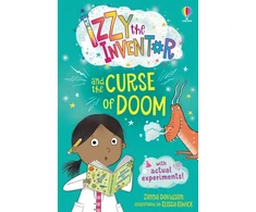 KNYGA Zanna Davidson Izzy the Inventor and the Curse of Doom, A beginner reader book for children.