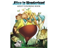 KNYGA Zenescope Entertainment Staff Alice in Wonderland Adult Coloring Book