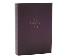 KNYGA Zondervan Publishing KJV Holy Bible: Compact with 43,000 Cross References, Violetinė Softcover, Raudona Letter, Comfort Print: King James Version