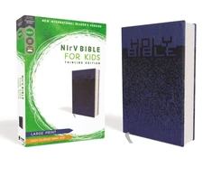 KNYGA Zondervan Publishing NIrV, Bible for Kids, Large Print, Leathersoft, Mėlyna, Comfort Print
