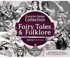 KNYGA 3Dtotal 3Dtotal Publishing Character Design Collection: Fairy Tales &amp; Folklore