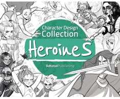 KNYGA 3Dtotal 3Dtotal Publishing Character Design Collection: Heroines