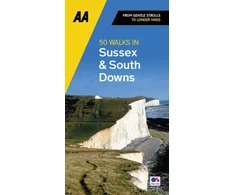 KNYGA A. A. Publishing 50 Walks in Sussex &amp; South Downs