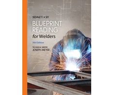KNYGA A E Bennett Blueprint Reading for Welders, Spiral bound Version
