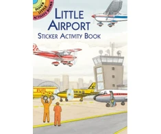 KNYGA A G Smith Little Airport Sticker Activity Book