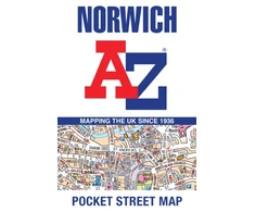 KNYGA A Z Maps Norwich A-Z Pocket Street Map