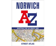 KNYGA A Z Maps Norwich A-Z Street Atlas