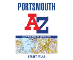 KNYGA A Z Maps Portsmouth A-Z Street Atlas, Accurate Street Map for Easy Navigation
