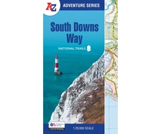 KNYGA A Z Maps South Downs Way, With Ordnance Survey Mapping