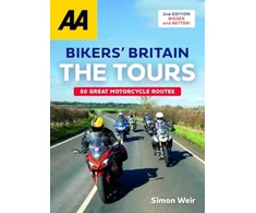 KNYGA AA PUBLISHING Bikers' Britain The Tours