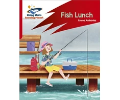 KNYGA Abigail Steel Reading Planet: Rocket Phonics – Target Practice – Fish Lunch – Raudona B