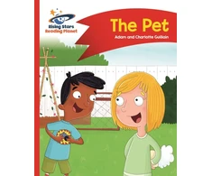 KNYGA Adam Guillain Reading Planet - The Pet - Raudona A: Comet Street Kids