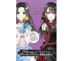 KNYGA Akari Hoshi I’ll Become a Villainess Who Goes Down in History, Vol. 2