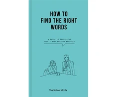 KNYGA Alain De Botton How to Find the Right Words
