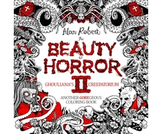 KNYGA Alan Robert Beauty of Horror 2: Ghouliana's Creepatorium Coloring Book