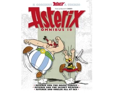 KNYGA Albert Uderzo Asterix: Asterix Omnibus 10, Asterix and The Magic Carpet, Asterix and The Secret Weapon, Asterix and Obelix All At Sea