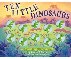 KNYGA Amanda Sobotka Ten Little Dinosaurs