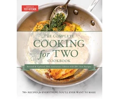 KNYGA Americas Test Kitchen Complete Cooking for Two Cookbook, 10th Anniversary Gift Edition