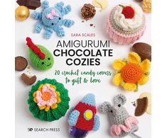 KNYGA Sara Scales Amigurumi Chocolate Cozies