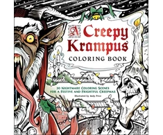 KNYGA Andy Price Creepy Krampus Coloring Book, 30 Nightmare Coloring Scenes for a Festive and Frightful Creepmas