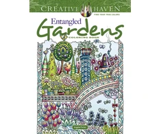 KNYGA Angela Porter Creative Haven Entangled Gardens Coloring Book