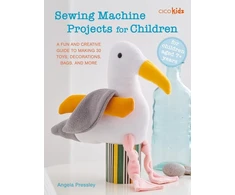 KNYGA Angela Pressley Sewing Machine Projects for Children