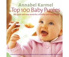 KNYGA Annabel Karmel Top 100 Baby Purees