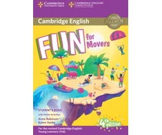 KNYGA Anne Robinson Fun for Movers Student's Book with Online Activities with Audio
