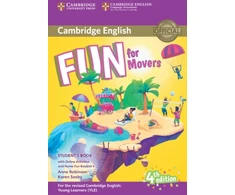 KNYGA Anne Robinson Fun for Movers Student's Book with Online Activities with Audio and Home Fun Booklet 4