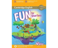 KNYGA Anne Robinson Fun for Starters Student's Book with Online Activities with Audio