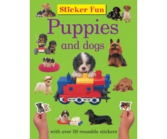 KNYGA Armadillo Press Staff Sticker Fun - Puppies and Dogs