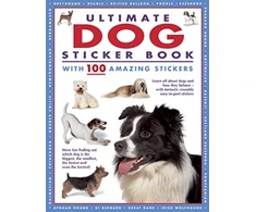 KNYGA Armadillo Press Ultimate Dog Sticker Book, with 100 amazing stickers