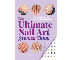 KNYGA Asa Bree Sieracki Ultimate Nail Art Sticker Book, 1,000+ Stickers for Your Nail Art Moment!