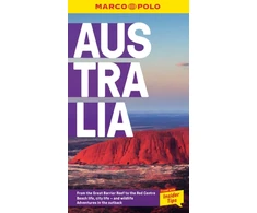 KNYGA Australia Marco Polo Pocket Travel Guide - with pull out map