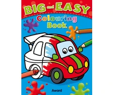 KNYGA AWARD Big &amp; Easy Colouring Books: Car
