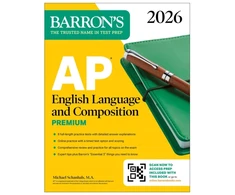 KNYGA Barron's Educational Barron's Educational Series AP English Language and Composition Premium, 2026: Prep Book with 8 Practice Tests + Online Practice