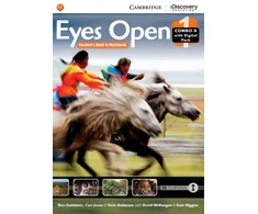 KNYGA Ben Goldstein Eyes Open Level 1 Combo A with Online Workbook and Online Practice