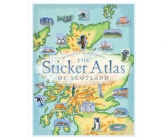 KNYGA Benedict Blathwayt Sticker Atlas of Scotland
