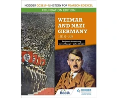 KNYGA Benjamin Armstrong Hodder GCSE (9–1) History for Pearson Edexcel Foundation Edition: Weimar and Nazi Germany, 1918–39