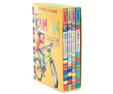 KNYGA Beverly Cleary Ramona 4-Book Collection, Volume 2, Ramona and Her Mother; Ramona Quimby, Age 8; Ramona Forever; Ramona's World